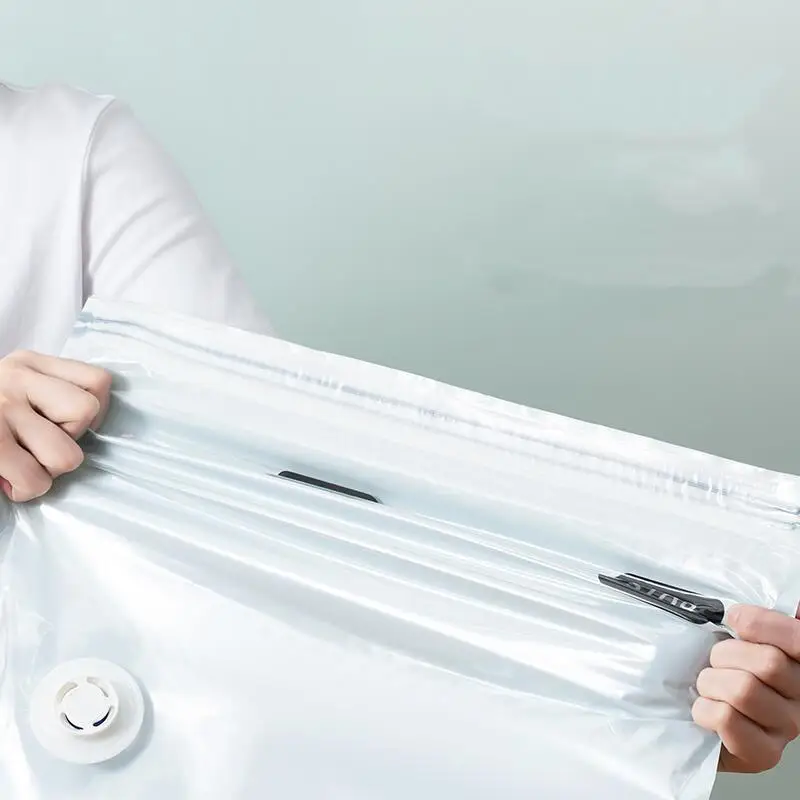 No-Pump Vacuum Storage Bags