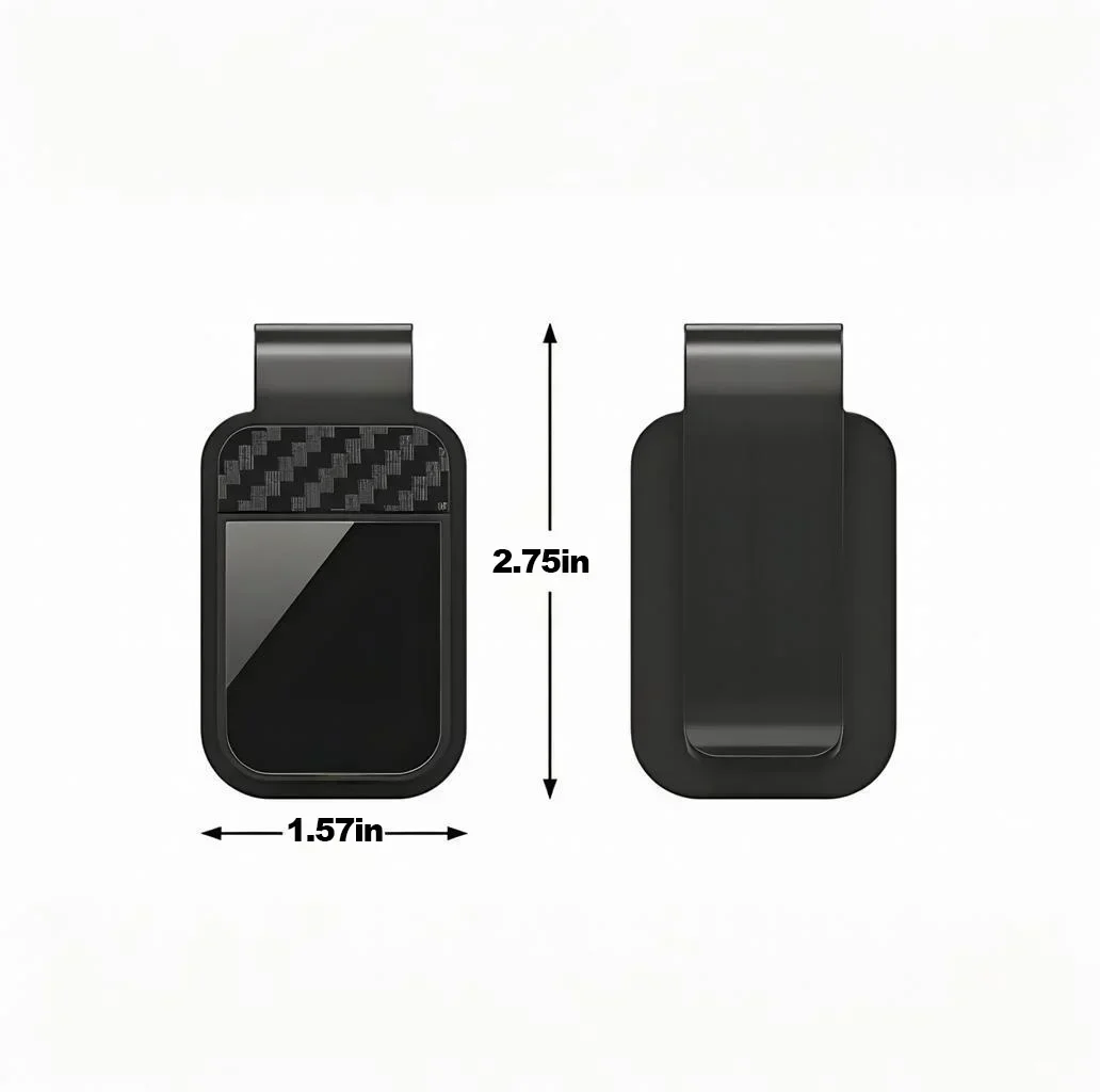 Sun Visor Glasses Clip